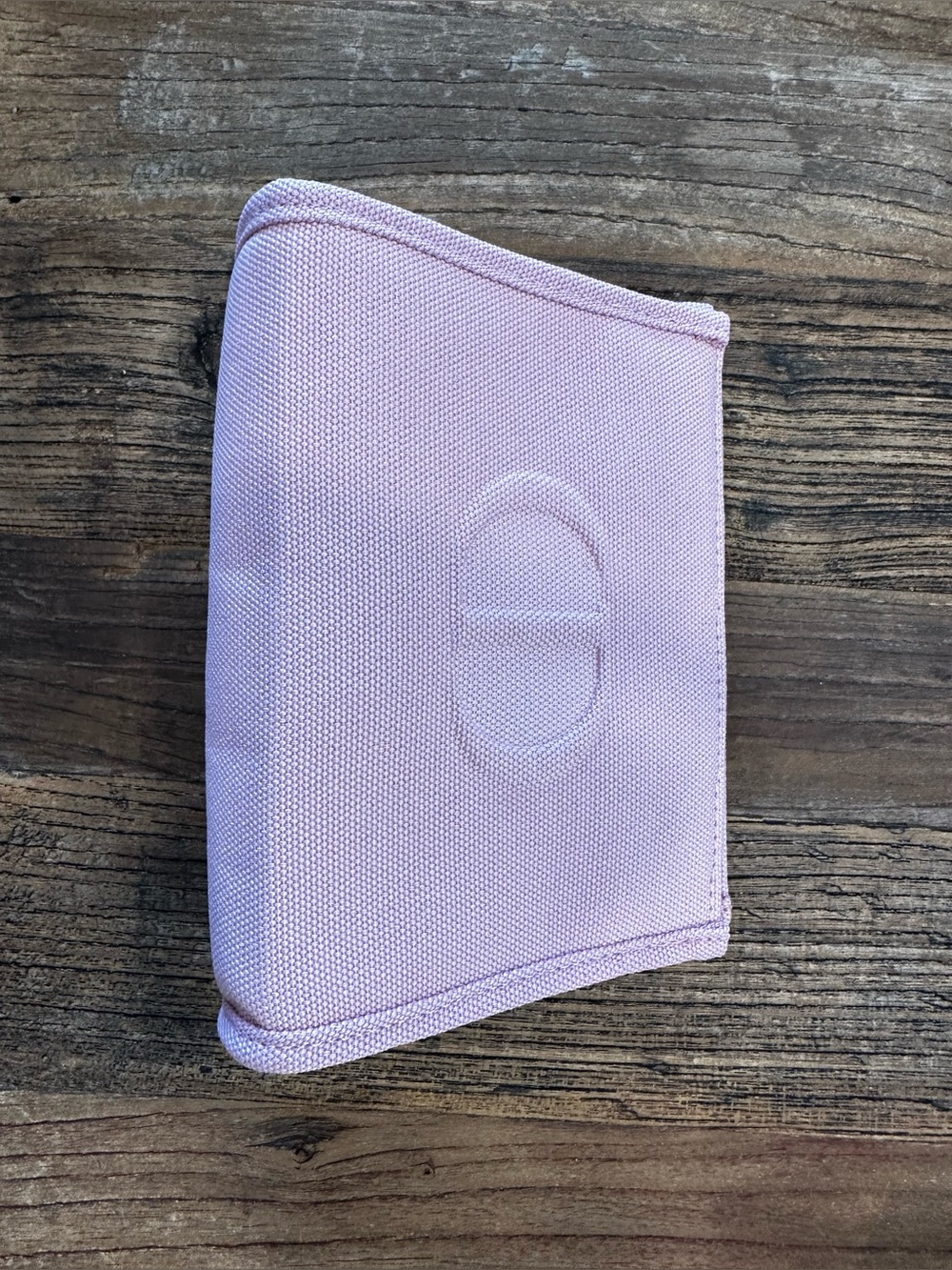 Dior Pink Canvas Cosmetic Pouch